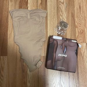 Skims strapless thong bodysuit